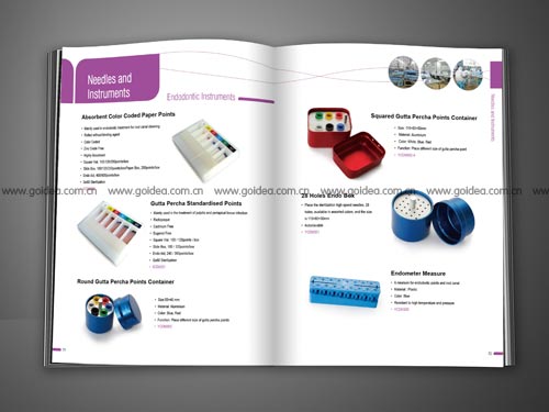 牙科醫(yī)用產(chǎn)品目錄設(shè)計(jì)