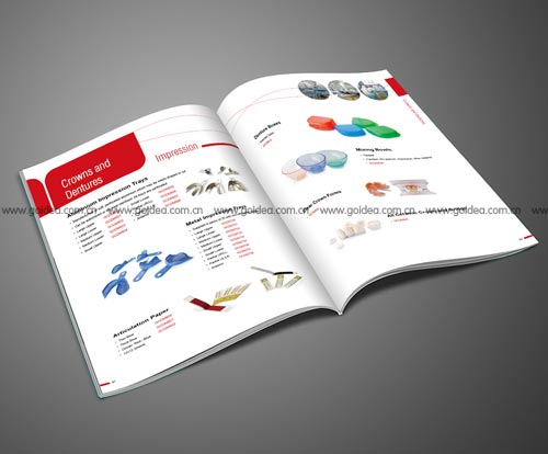 牙科醫(yī)用產(chǎn)品目錄設(shè)計(jì)